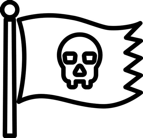 Skull Flag Icon - 素材 - Canva可画