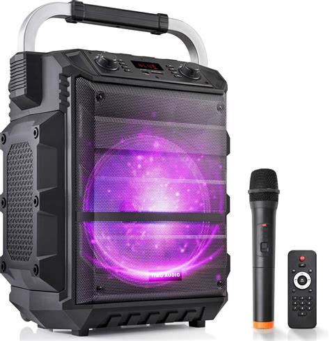 4-in-1 Bluetooth Karaoke Mic with Powerful 10W Speaker - Your Ultimate Singing Machine. : Amazon ...