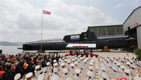 North Korea launches tactical nuclear attack submarine in show of force