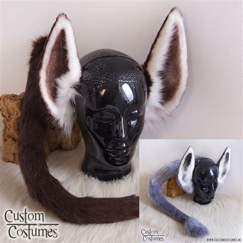 Donkey in Dark Brown or Grey and White Ears and/or Tail – Custom ...