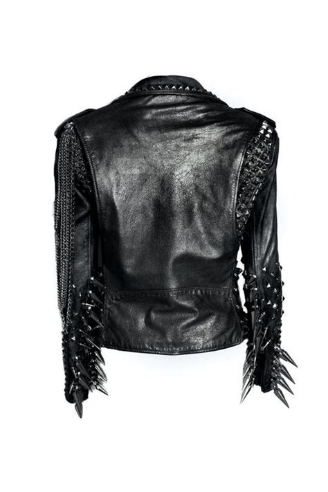 Men Street style leather jackets, Men studded jackets, mens jacket with ...