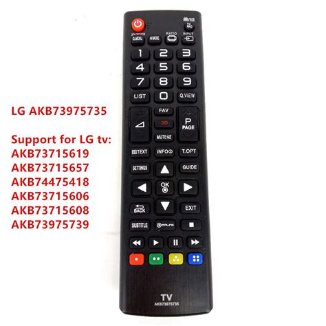 LG Smart tv remote control Original Remote control for LG AKB73975735 ...