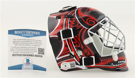 Chico Resch Signed Devils Mini Goalie Mask (Beckett) | Pristine Auction