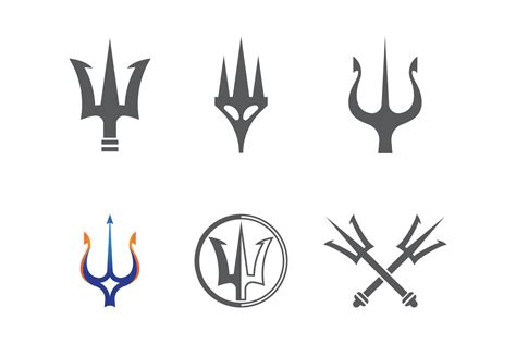 Trident Logo Vector Symbol Illustration par Redgraphic · Creative Fabrica