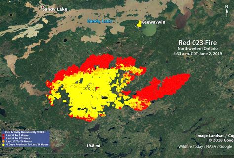 Wildfire activity increases in Manitoba and Ontario - Wildfire Today