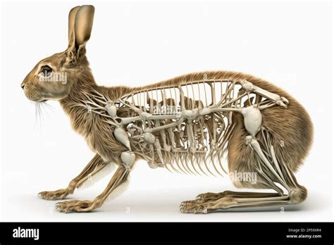 Rabbit skeleton Cut Out Stock Images & Pictures - Alamy