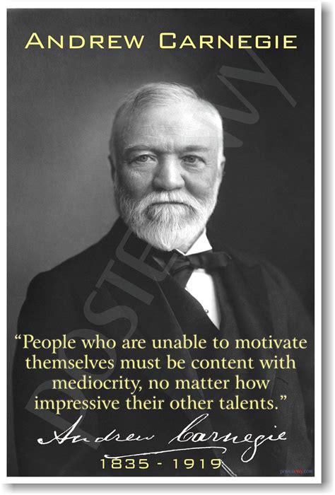 Andrew Carnegie - "People Who Are Unable to Motivate Themselves..." - NEW Famous Motivational ...