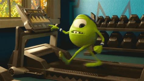 In Training GIF - Working Out Workout Monsters University - Discover & Share GIFs