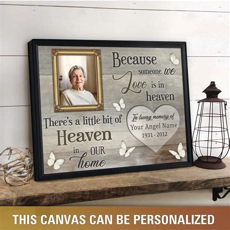 Personalized Sympathy Gifts Memory Photo Gifts Remembrance Gifts Ohcanvas - Oh Canvas