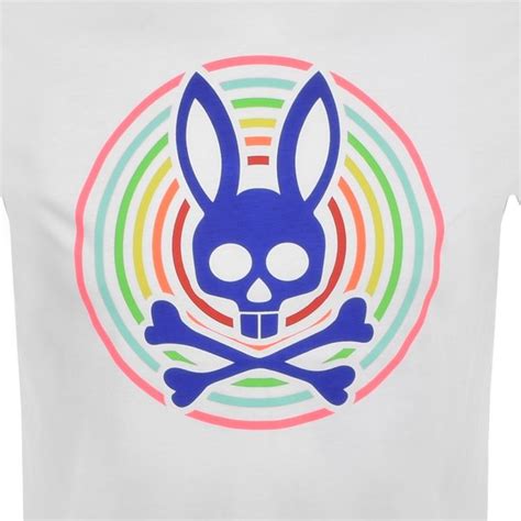 Psycho Bunny Andrew Crew Neck T Shirt White | Mainline Menswear in 2022 | Psycho bunny, Bunny ...