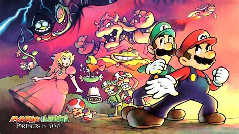 Game Wallpaper: Mario And Luigi High Definition Wallpapers For HD ... Desktop Background