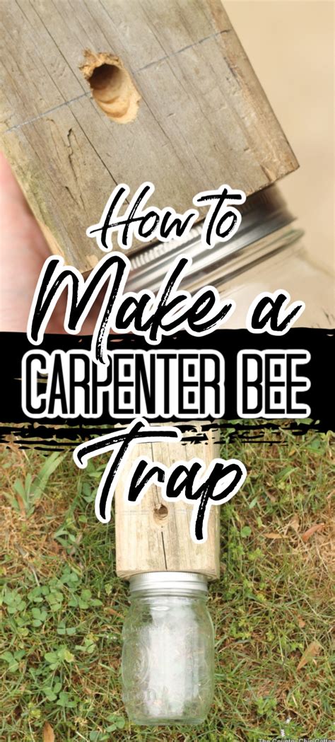 How to Make a Carpenter Bee Trap - Angie Holden The Country Chic Cottage