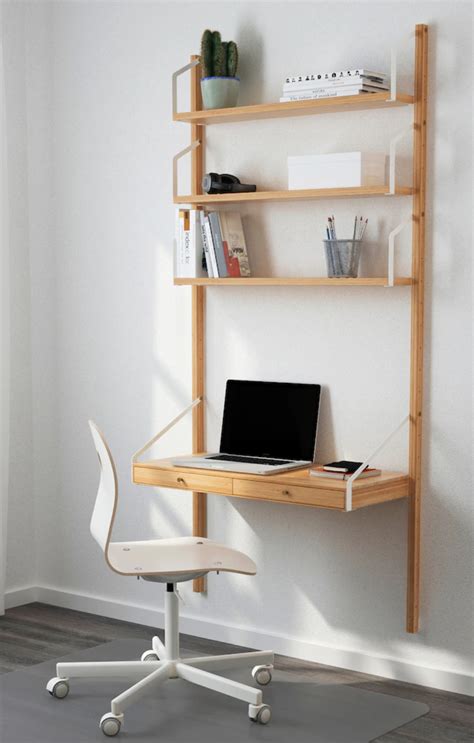 Ikea wall desk | Cheap office furniture, Ikea wall, Home office furniture