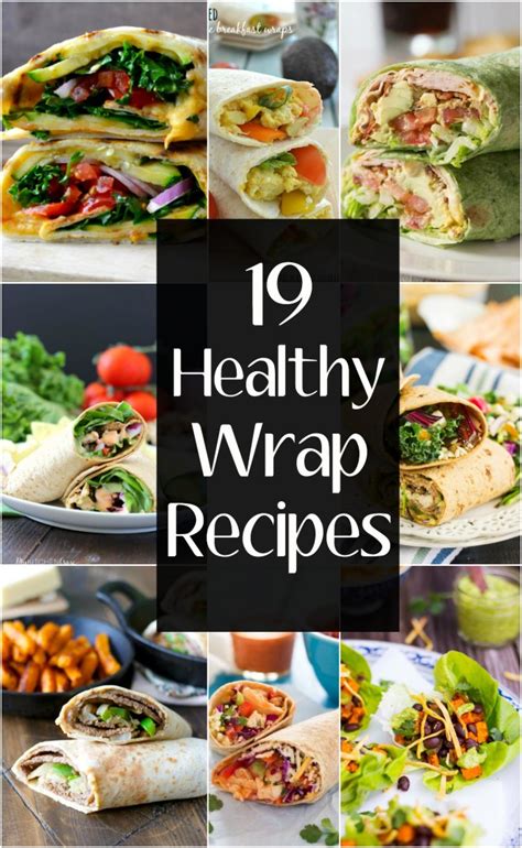 Easy Healthy Wrap Recipes - Maebells