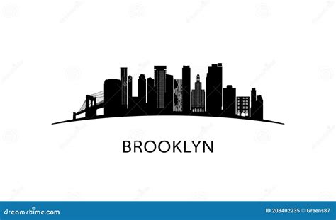 Brooklyn Skyline Vector At Getdrawings Free Download - vrogue.co