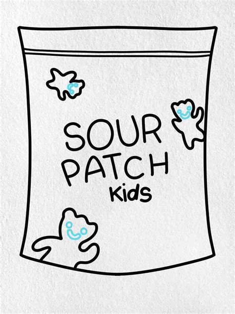 Sour Patch Kids Drawing - HelloArtsy