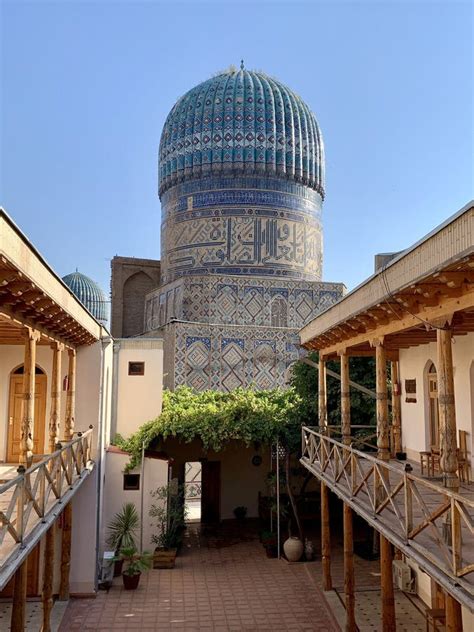 Beautiful View of Samarkand, Uzbekistan. Stock Photo - Image of landmark, monument: 267182202