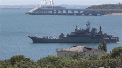 Russian warship fires warning shots at cargo ship | PerthNow