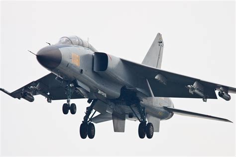 Chinese JH-7 Flying Leopard Fighter-Bomber with Rocket Pod | Chinese Military Review