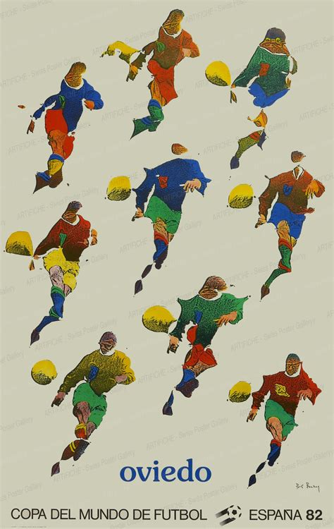 Football World Cup Spain 1982 - Artifiche Swiss Poster Gallery