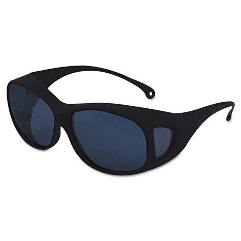 Jackson Safety* V50 OTG Safety Eyewear, Black Frame, Shade 5.0 IR/UV Lens - Walmart.com