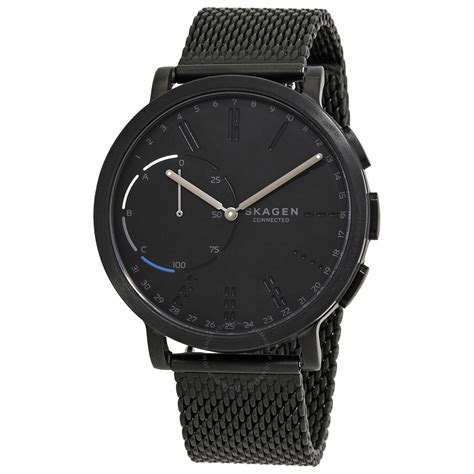 Skagen Hybrid Smartwatch Quartz Black Dial Men's Watch SKT1109 768680255317 - Watches, Other ...