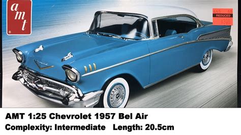 AMT 1:25 Chevrolet 1957 Bel Air Kit Review - YouTube