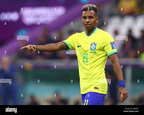 Doha, Qatar, 24th November 2022. Rodrygo of Brazil during the FIFA ...