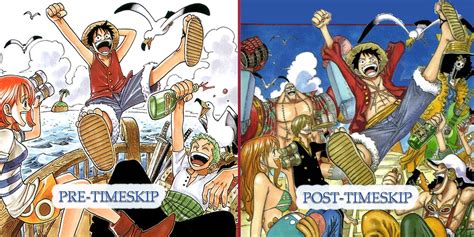 One Piece: How Do Post-Timeskip Arcs Parallel Pre-Timeskip Arcs?