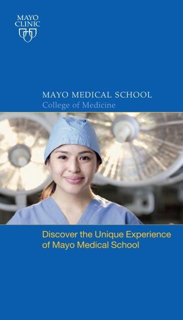 Mayo Medical School brochure - Mayo Clinic