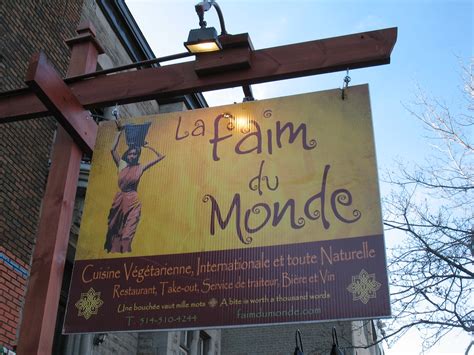 La Faim du Monde | Ah, French puns... St. Denis, Montreal, N… | Flickr