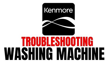 Kenmore Washer Troubleshooting Diagnostic Mode for All Models - YouTube