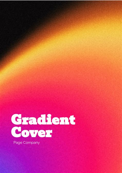 Gradient Cover Page Company Template - Edit Online & Download Example | Template.net