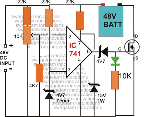 Lithium Battery Charger Circuit Diagram - Wiring Diagram