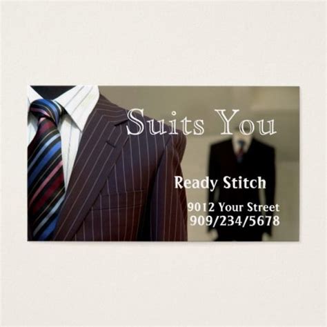 Tailor Business Card | Zazzle.com (With images) | Business cards, Cards, Tailored