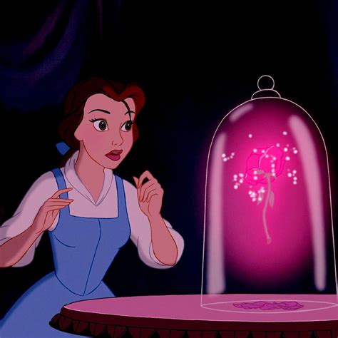 Belle and the Enchanted Rose | Belle | Pinterest | Rose, Disney ...