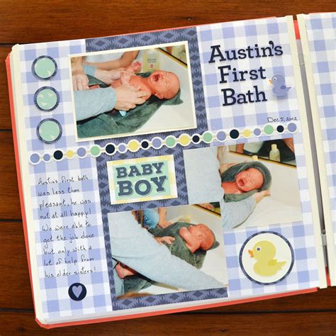 Creative Memories Hello Baby Boy Paper Pack is perfect for scrapbooking your babies firsts'! # ...