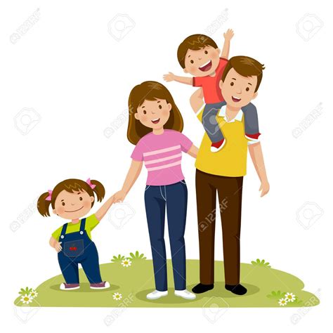 family of four clipart 10 free Cliparts | Download images on Clipground ...