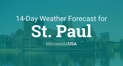 St. Paul, Minnesota, USA 14 day weather forecast