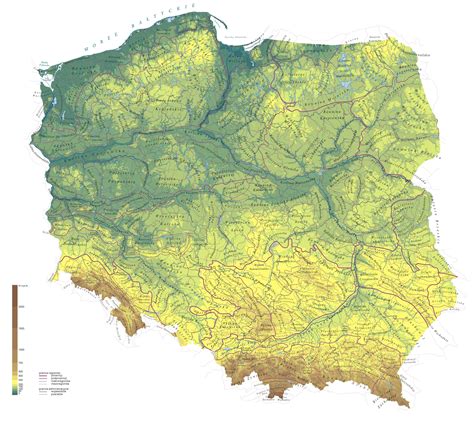 Map Of Poland Topographic Map Online Maps And | Images and Photos finder