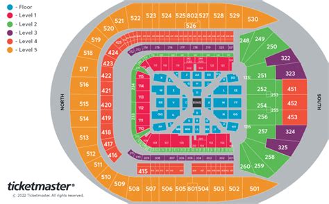 Tyson Fury V. Derek Chisora Seating Plan - Tottenham Hotspur Stadium