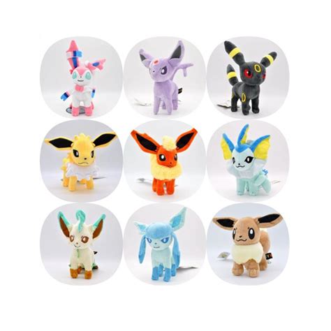 Pokemon Eevee Plush Eevee Evolution Plushie Plush | #4134040259