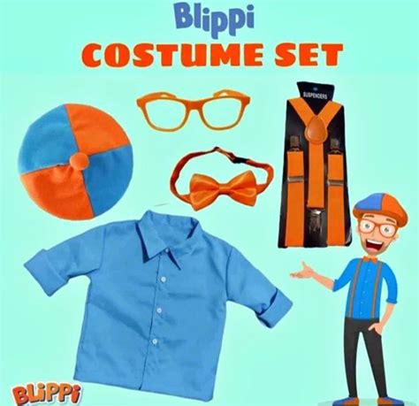 BLIPPI COSTUME SET on Carousell