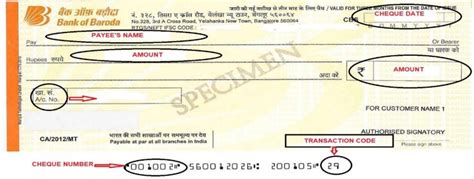 Cheque Rules Changes for Bank of Baroda Customers; All You Need to Know ...