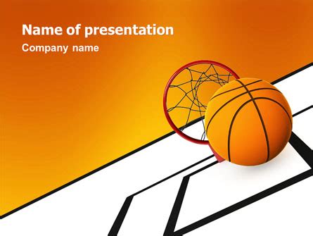 Basketball Presentation Template for PowerPoint and Keynote | PPT Star