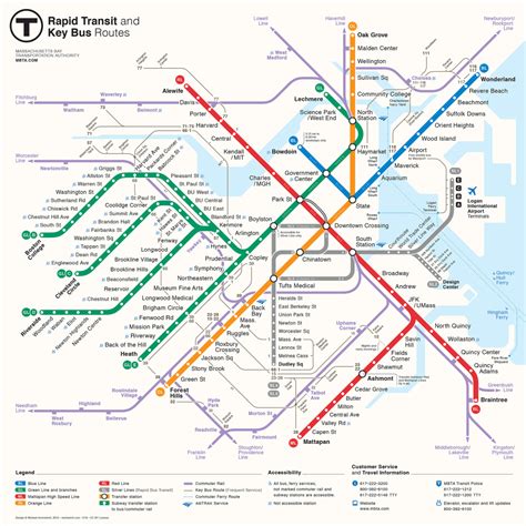 Unofficial Map: MBTA Map Contest Entry by Michael... - Transit Maps