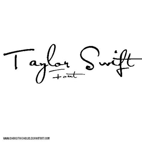 Taylor swift font by shakeitnicholas on DeviantArt