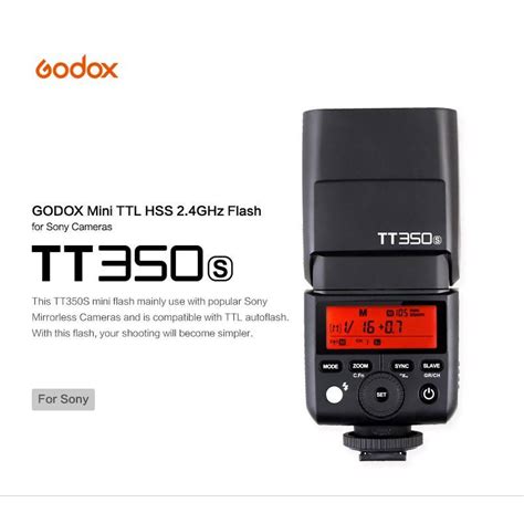 Godox TT350S Mini Thinklite TTL HSS Flash Speedlite for Sony | Camera2u Malaysia Top Camera ...