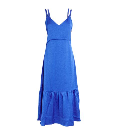 Sale | Claudie Pierlot Braided Strap Midi Dress | Harrods UK