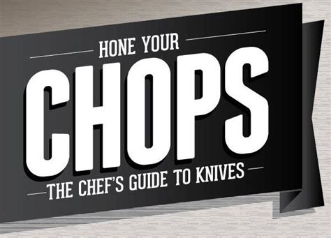 A Chef's Guide to Knives | Knife skill, Cooking stone, Chef